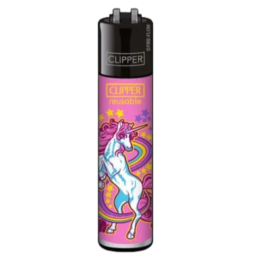 Clipper - Unicorns Pink