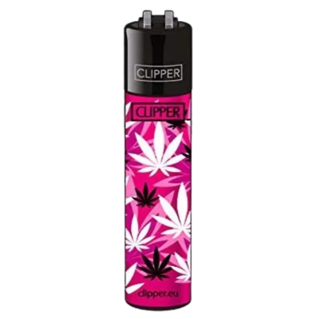 Clipper - Pink Hemp Leaves Pink