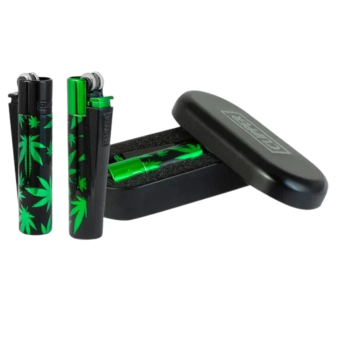 Clipper - Metal - Leaves Green