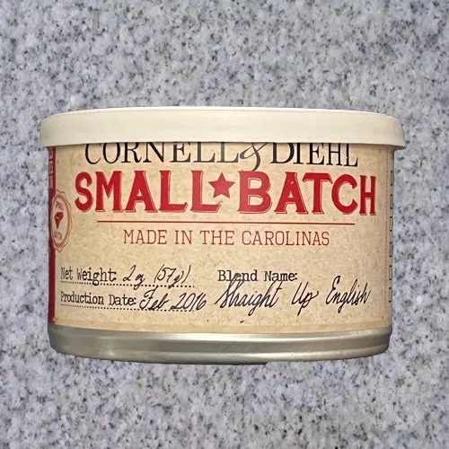 Cornell & Diehl: Small Batch: STRAIGHT UP ENGLISH 2oz 2016 -C