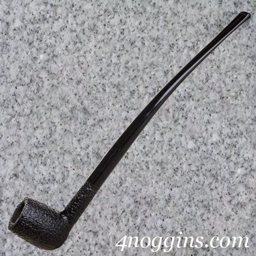 Savinelli: Churchwarden Black Rusticated (104)