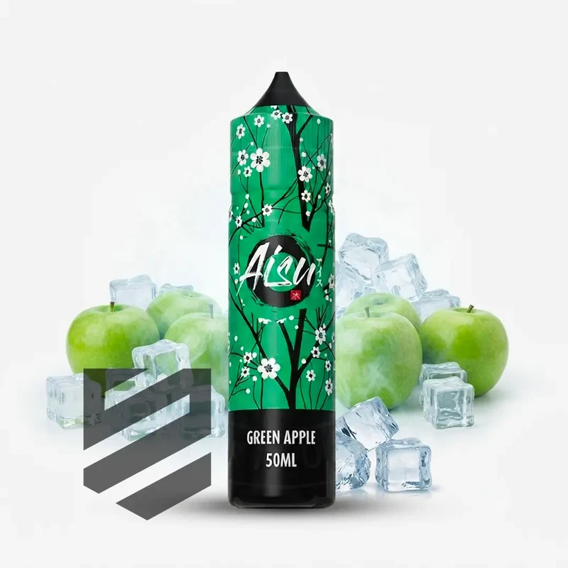 AISU - E-Liquid Shortfill - Green Apple 50ml 0mg