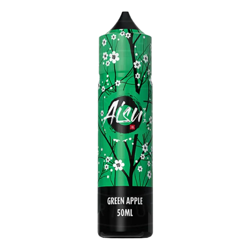 AISU - E-Liquid Shortfill - Green Apple 50ml 0mg