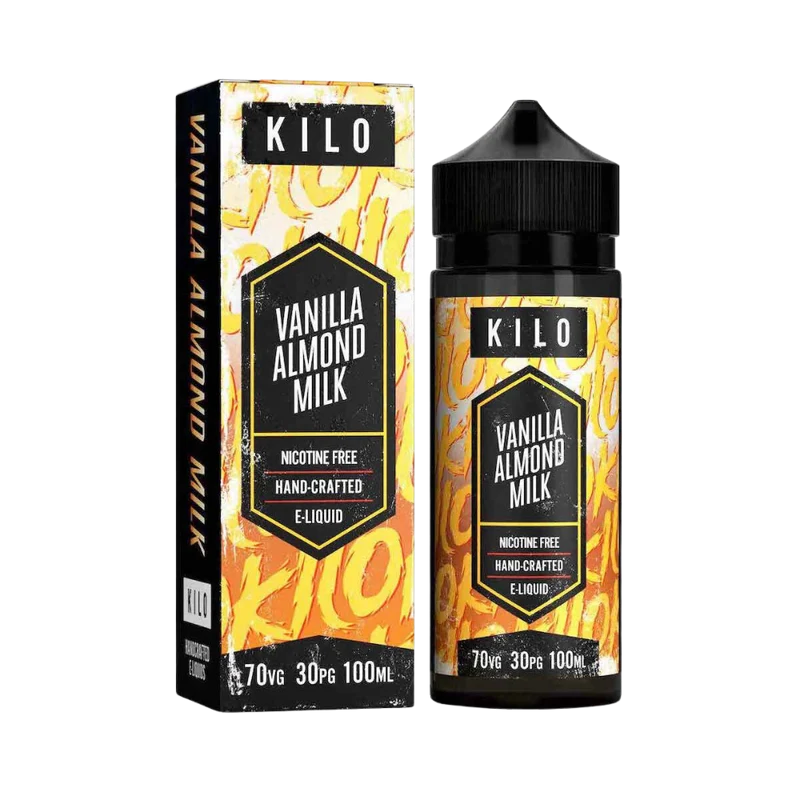 Kilo - Shortfill - New Series - Vanilla Almond Milk 100ml 0mg