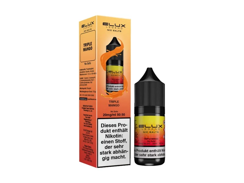 Elux - Triple Mango - 10ml Fertigliquid (Nikotinsalz)