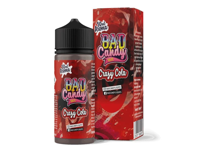 Bad Candy Liquids - Crazy Cola - Longfill Aroma 10ml (120ml Flasche)