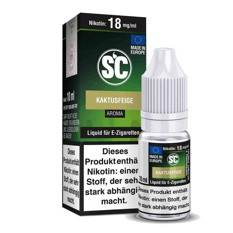 SC - Kaktusfeige - 10ml Fertigliquid (Nikotinfrei/Nikotin)