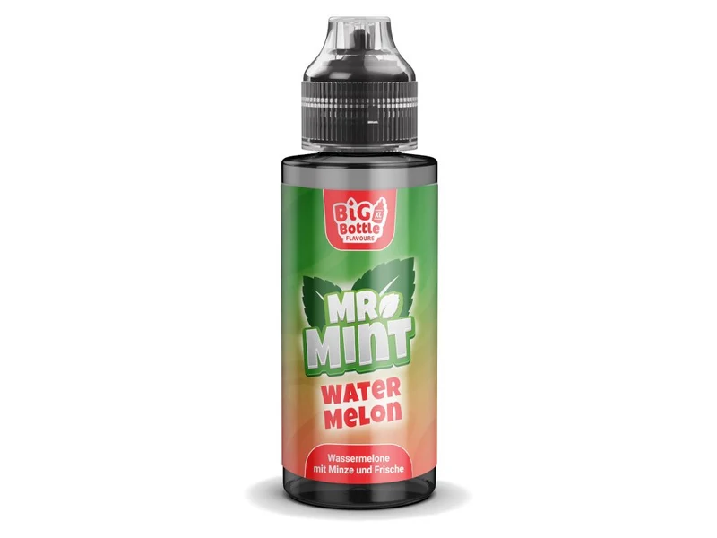 Big Bottle - Mr. Mint - Watermelon - Longfill Aroma 10ml (120ml Flasche)