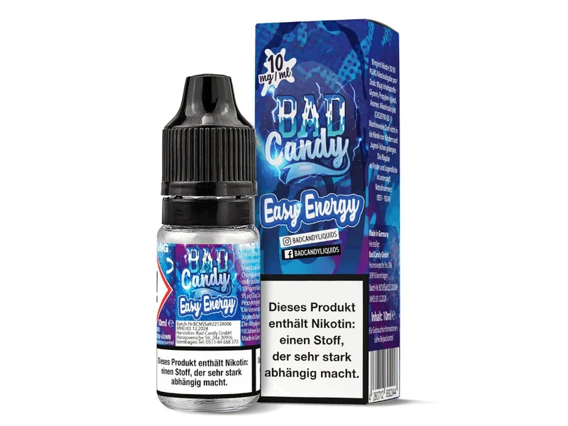 Bad Candy Liquids - Easy Energy - 10ml Fertigliquid (Nikotinsalz)