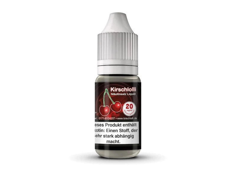 Kirschlolli - Kirschlolli - 10ml Fertigliquid (Nikotinsalz)