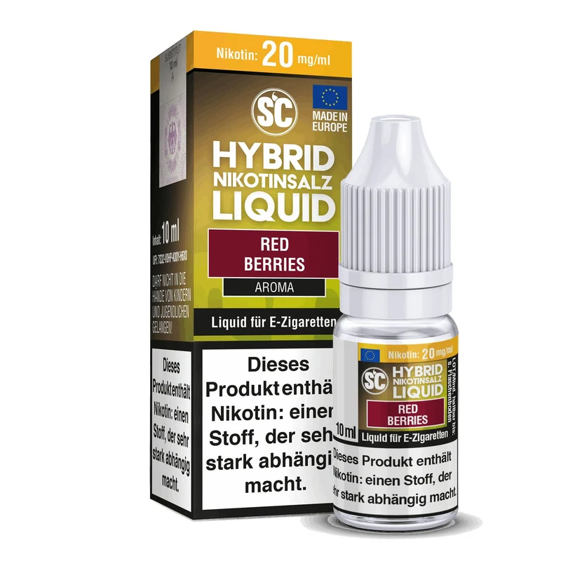 SC - Red Berries - 10ml Fertigliquid (Hybrid Nikotinsalz)