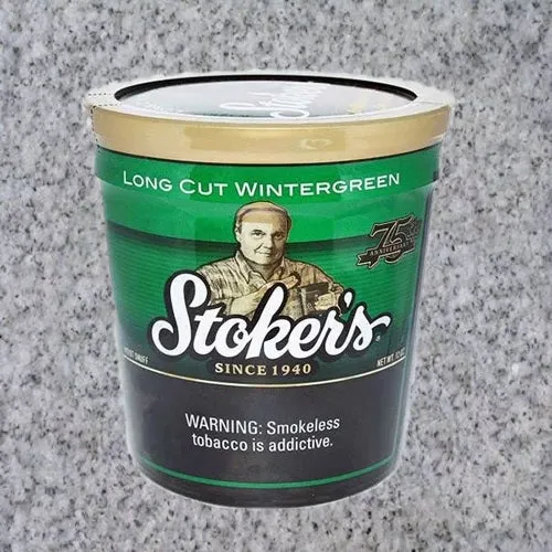 Stoker's: LONG CUT WINTERGREEN 12oz Tub