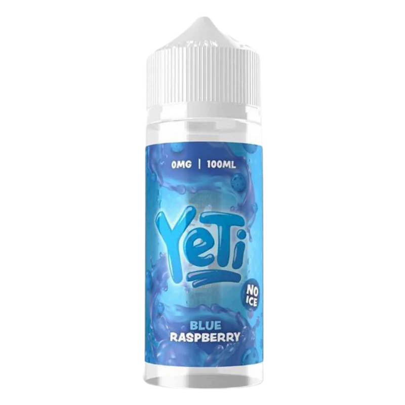 Yeti - E-Liquid Shortfill - Defrosted - Blue Raspberry No Ice 100ml 0mg
