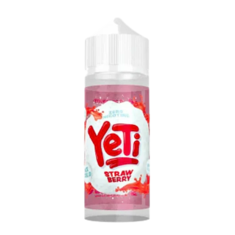 Yeti - E-Liquid Shortfill - Ice Cold Strawberry 0mg 100ml