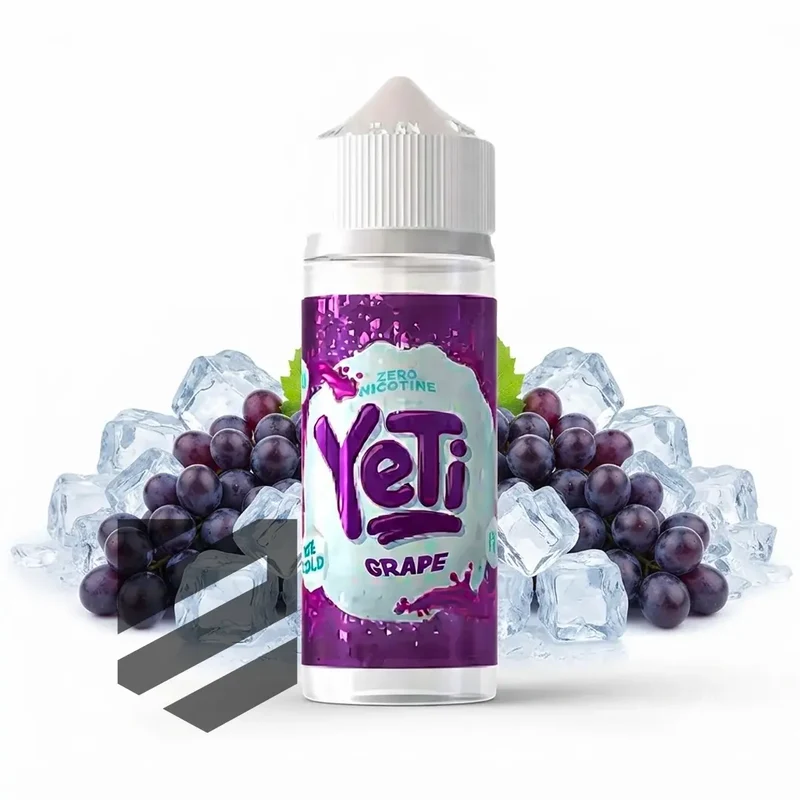 Yeti - E-Liquid Shortfill - Ice Cold Grape 0mg 100ml