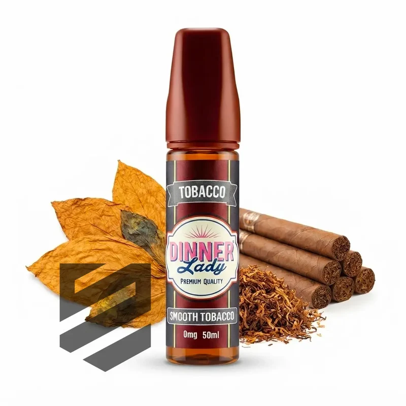 Dinner Lady - Shortfill Tobacco - Smooth Tobacco 0mg 50ml