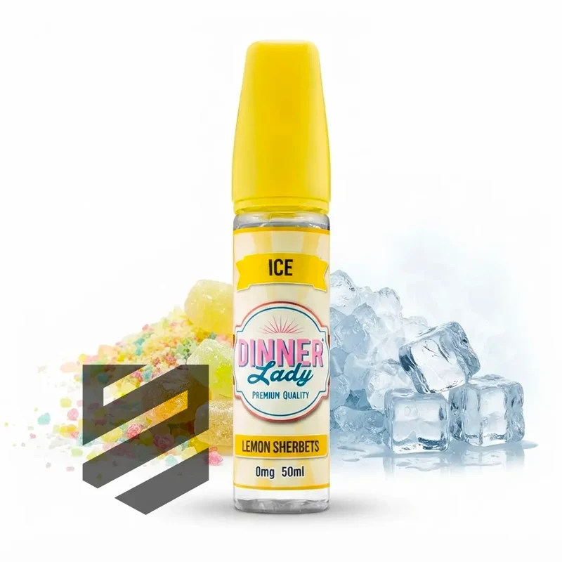 Dinner Lady - E-Liquid Shortfill - Sweets Lemon Sherbets 50ml 0mg
