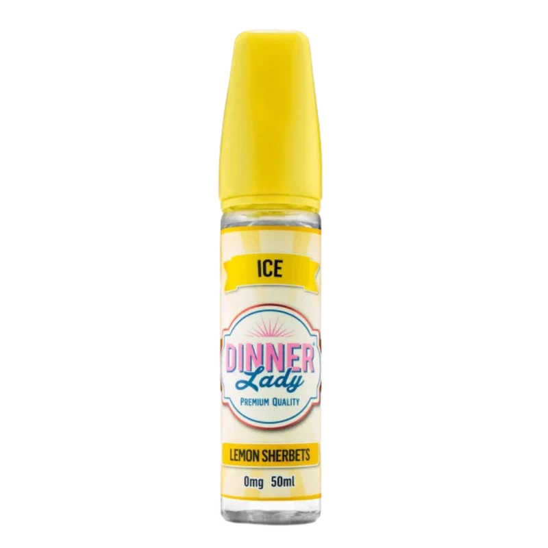 Dinner Lady - E-Liquid Shortfill - Sweets Lemon Sherbets 50ml 0mg