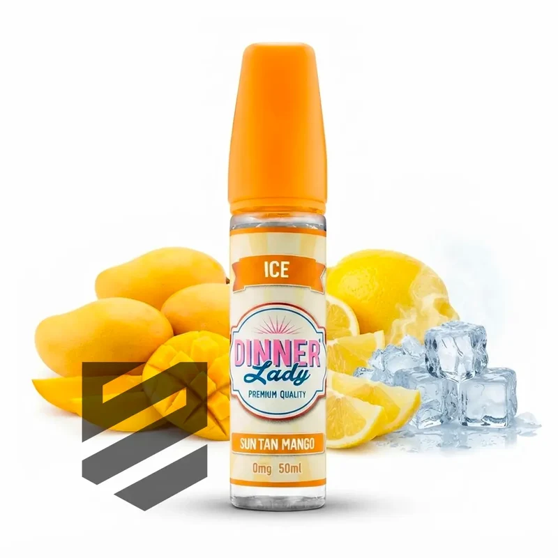 Dinner Lady - Shortfill Ice - Suntan Mango 50ml