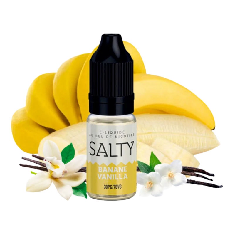 Salty - Nikotinsalz - Banane Vanille 10ml