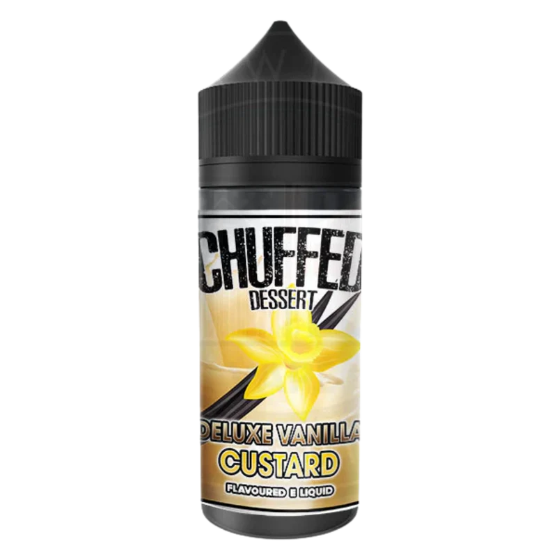 Chuffed - Dessert - Shortfill E-Liquid - Deluxe Vanilla Custard 0mg 100ml