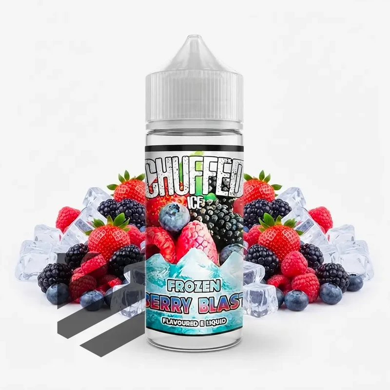 Chuffed - Ice - Shortfill E-Liquid - Frozen Berry Blast 0mg 100ml
