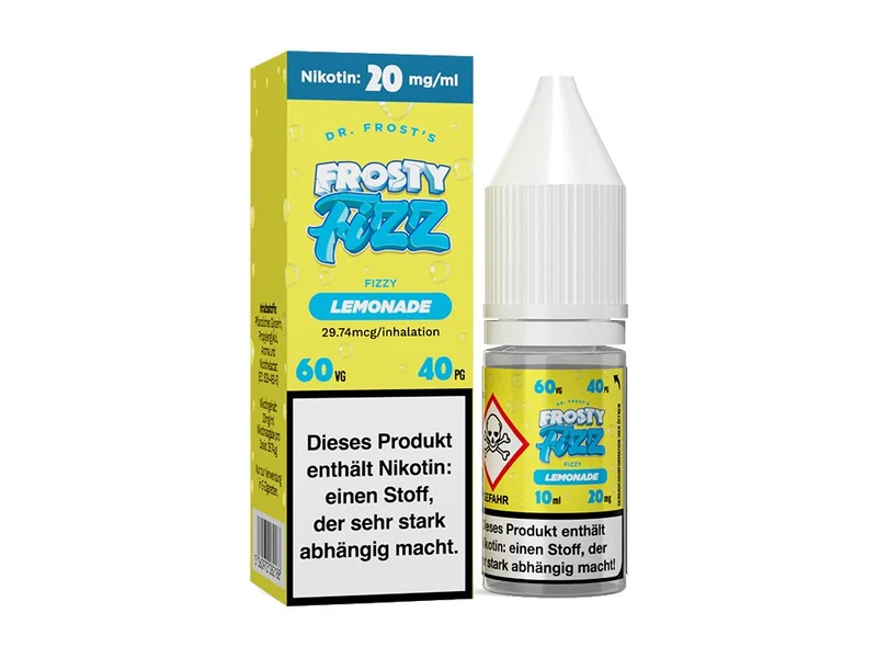Dr. Frost - Frosty Fizz Lemonade - 10ml Fertigliquid (Nikotinsalz)