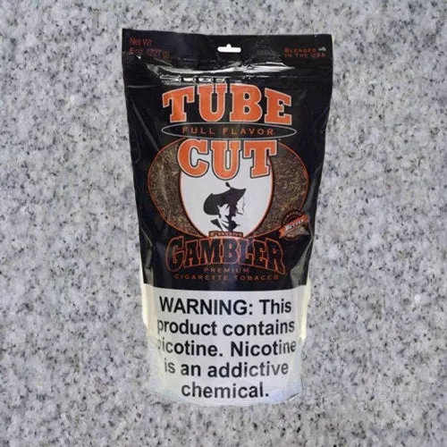 Gambler: TUBE CUT BAG REGULAR 8oz