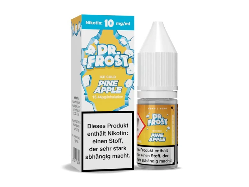Dr. Frost Ice Cold - Pineapple - 10ml Fertigliquid (Nikotinsalz)