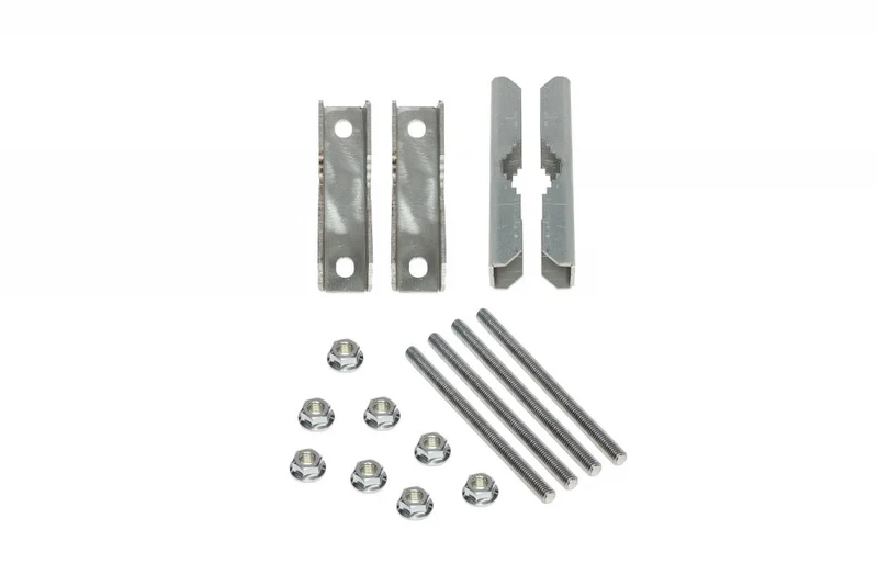 Universal Doppelschelle Sat Mast Schelle 2 er Set