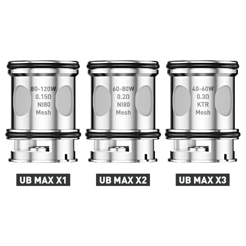 Lost Vape UB Max Coil für Centaurus Q200 Kit / Centaurus M100 Kit 3Stück/Packung