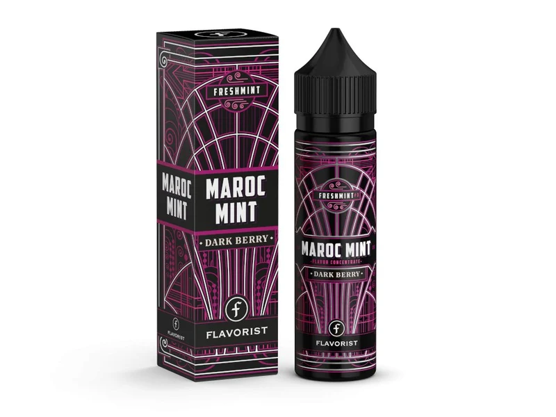 Flavorist - Maroc Mint - Dark Berry - Longfill Aroma 10ml (60ml Flasche)