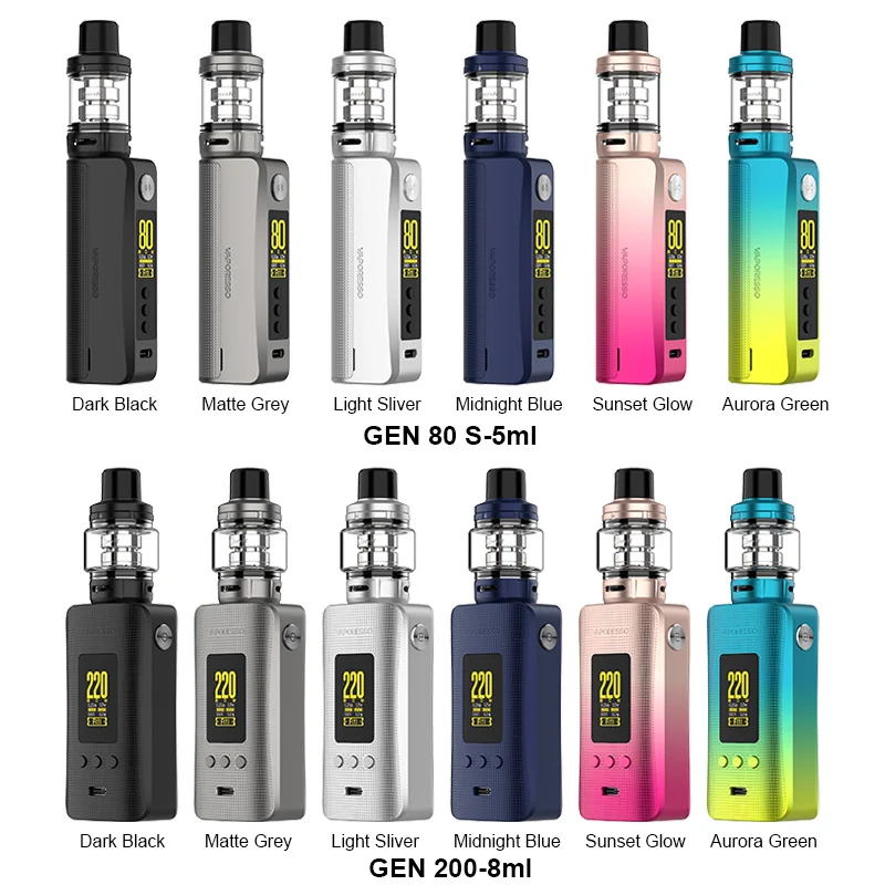 Vaporesso GEN 200 & 80 S Box Kit mit iTank