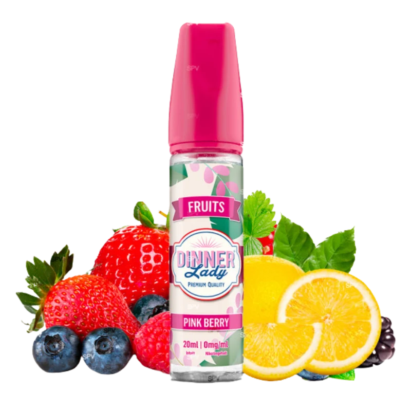 Dinner Lady - Longfill Fruits Pink Berry 20 ml in 60 ml