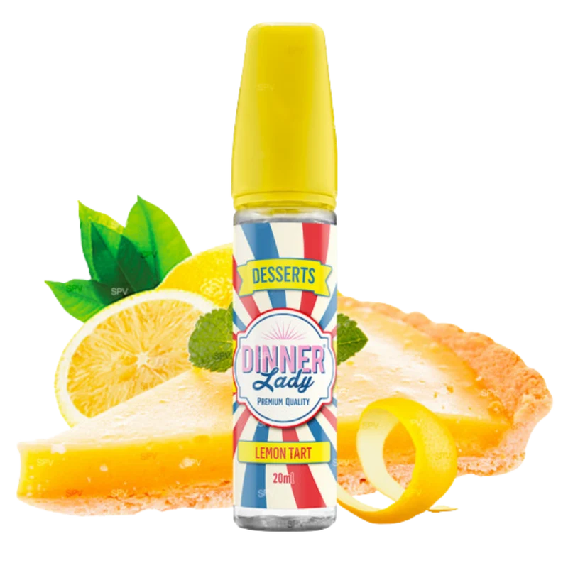 Dinner Lady - Longfill - Desserts Lemon Tart 20 ml in 60 ml