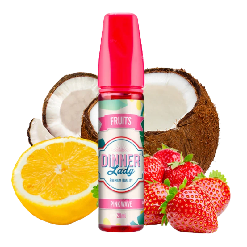 Dinner Lady - Longfill - Fruits Pink Wave 20 ml in 60 ml