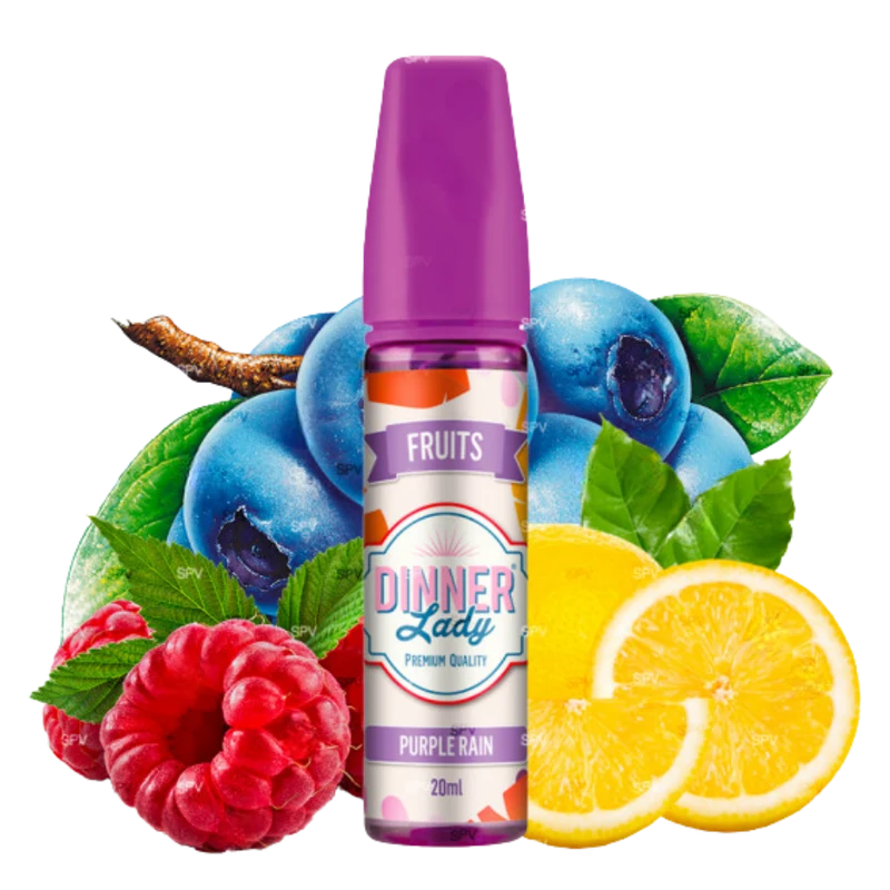 Dinner Lady - Longfill - Fruits Purple Rain 20 ml in 60 ml