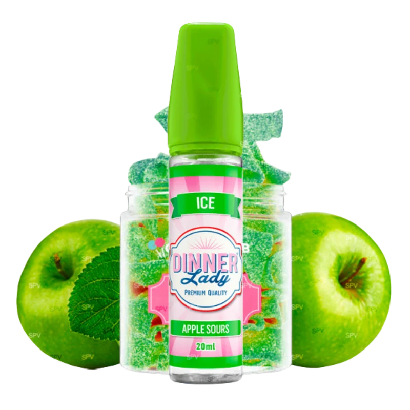 Dinner Lady - Longfill - Ice Apple Sours 20 ml in 60 ml