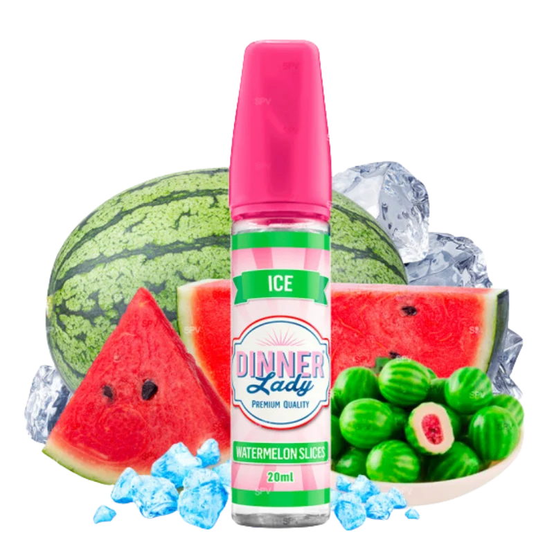 Dinner Lady - Longfill - Ice Watermelon Slices 20 ml in 60 ml