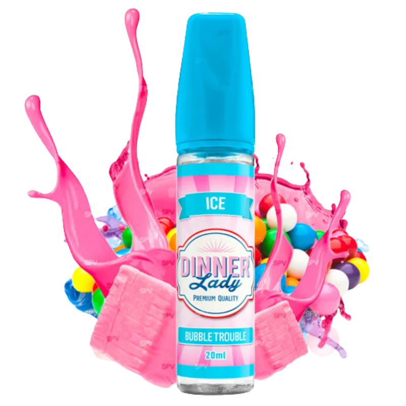 Dinner Lady Ice Bubble Trouble Longfill 20 ml in 60 ml