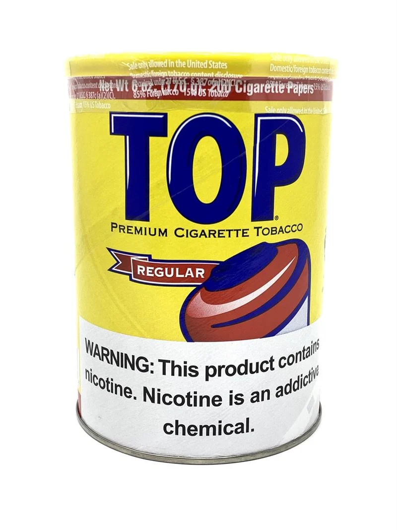 Top: REGULAR CAN 6oz.