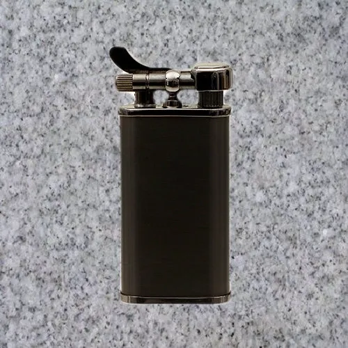 Kiribi Lighter: KABUTO BLACK NICKEL