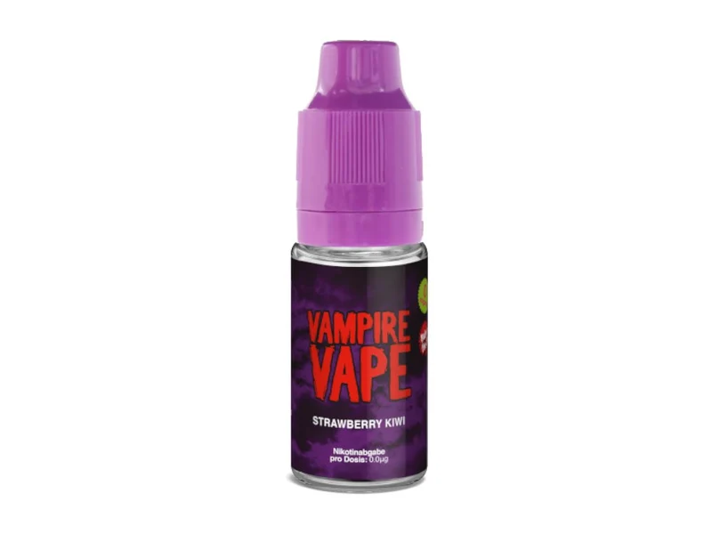Vampire Vape - Strawberry Kiwi - 10ml Fertigliquid (Nikotinfrei/Nikotin)