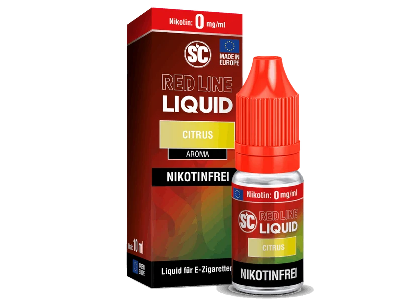 SC - Red Line Citrus - 10ml Fertigliquid (Nikotinfrei/Nikotinsalz)