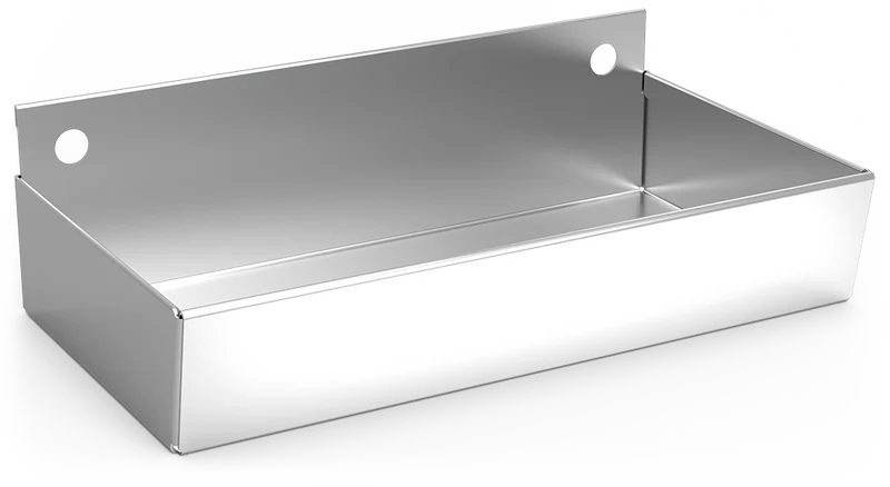 Cendrier inox mural modèle XS