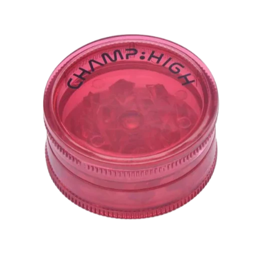 Champ High - Plastic Grinder - 42mm - 3 Layers Red
