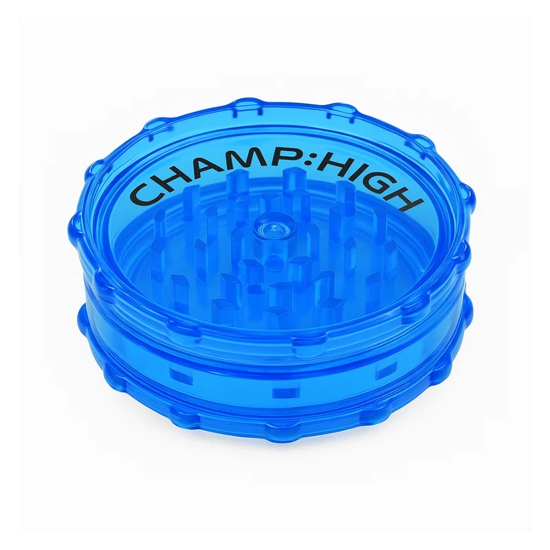 Champ High - Plastic Grinder - 75mm - 2 Layers Blue