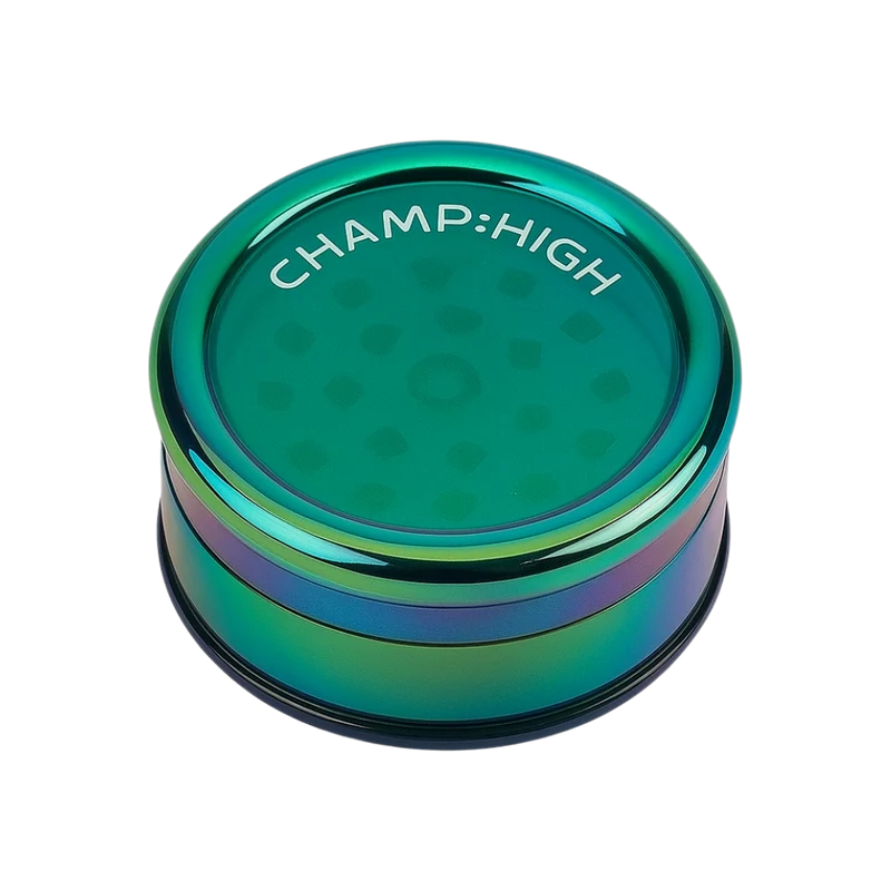 Champ High - Plastic Grinder Rainbow - 61mm - 3 Layers Green