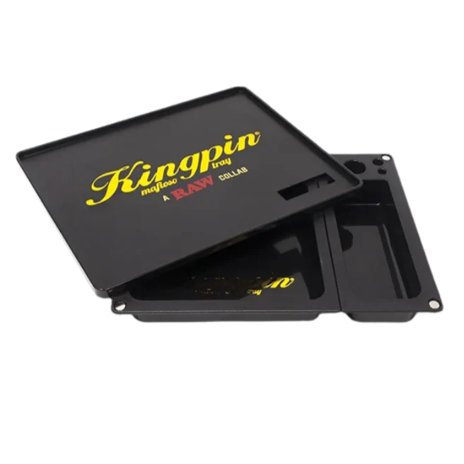 Growpoint RAW - Kingpin Mafioso Rolling Tray - 26cm x 21cm x 4cm