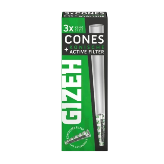 GIZEH - Cones + Kon. Active Filter - Black